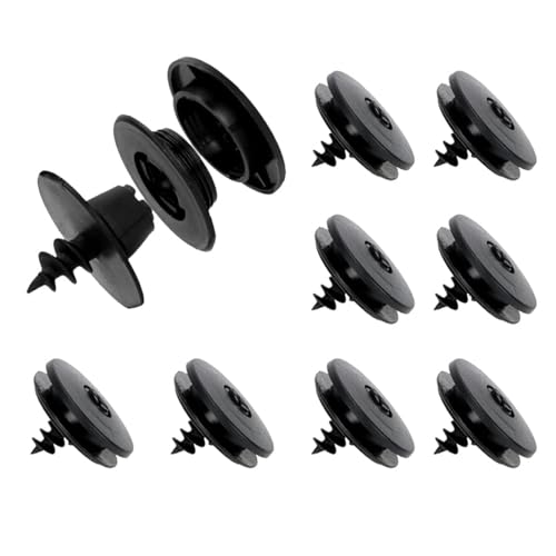 WeddHuis 8 Stück Auto Fußmatten Clip, Befestigungsclips für Autoteppiche, 3-in-1 Universal Auto Fussmatten Fixclips, Fußmatten Befestigung Druckknopf, Befestigung am Autoteppich