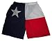 Texas Flag Knee Length Walking Shorts
