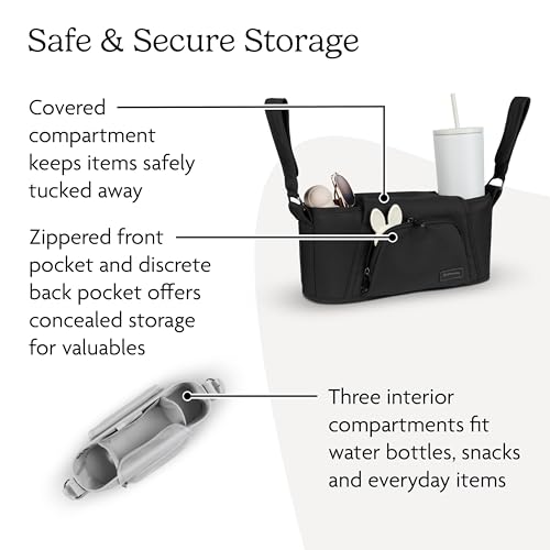 Image of UPPAbaby Carry-All Parent Organizer - Universal Fit - Charcoal