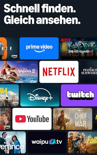 Amazon Fire TV Omni QLED-Serie (neueste Generation), 75-Zoll Smart TV in 4K Ultra HD, HDR10+, Dolby Vision, Dolby Audio, Quad-Core-Prozessor, Sprachsteuerung mit Alexa