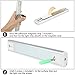 LUNSY 20LED Under Cabinet Lighting with Remote 4Pack, Rechargeable Battery Operated, Dimmable,140lm, Timmer，Wireless Closet Light Bar