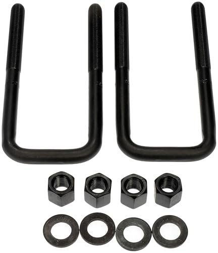 Rear Leaf Spring Axle U-Bolt Kit Compatible With Nissan TITAN 2015 2014 2013 2012 2011 2010 2009 2008 2007 2006 2005 2004 P-5138741