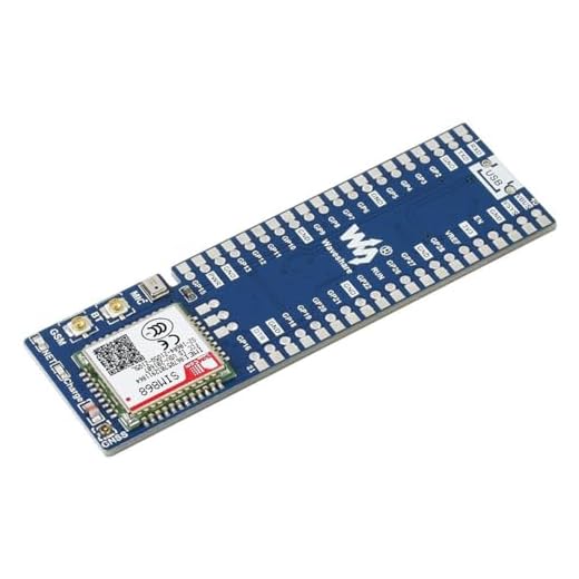 TUOPUONE SIM868 Modulo GSM/GPRS/GNSS Compatibile con Raspberry Pi Pico Supporta BT Connessione Telefonata, SMS, Posizionamento GNSS