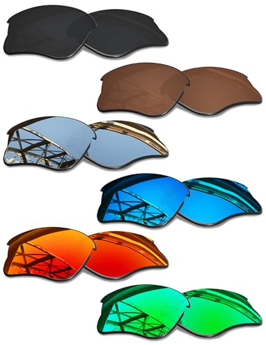 Verres de rechange Oakley Flak Jacket XLJ pour cyclisme et trail S01