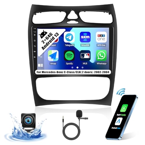 Android 13 Autoradio Für Mercedes Benz - 9 Zoll Mit CarPlay & Android Auto