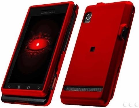 Cellet Rubberized Proguard for Motorola Droid A855 - Red