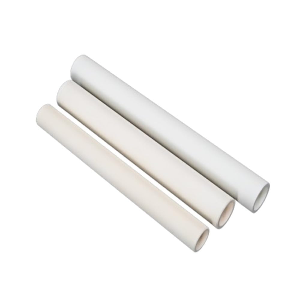 Tubo de cerámica de alúmina, tubo de combustión aislante hueco de 200 mm de longitud, tubo de cerámica resistente a altas temperaturas 1 pieza(15mmx20mm)