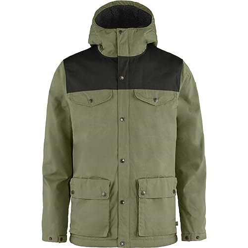 Fjallraven 87122-620-030 Greenland Winter Jacket M/Greenland Winter Jacket M Jacket Men's Green-Dark Grey Size L