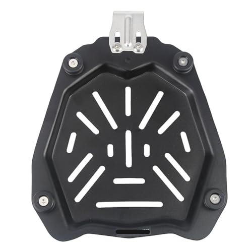 Porte-bagages arrière moto en aluminium CNC et plaque de support pour coffre de rangement