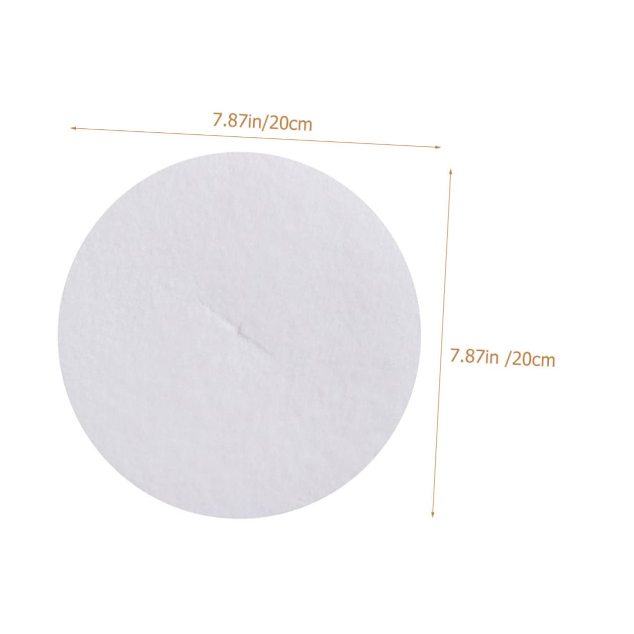 KICHOUSE 24Pcs Oil Absorbing Paper for Fried Foods and Soups Grease White for Cooking and Food Preparation Oil Filter Paper for Home Use