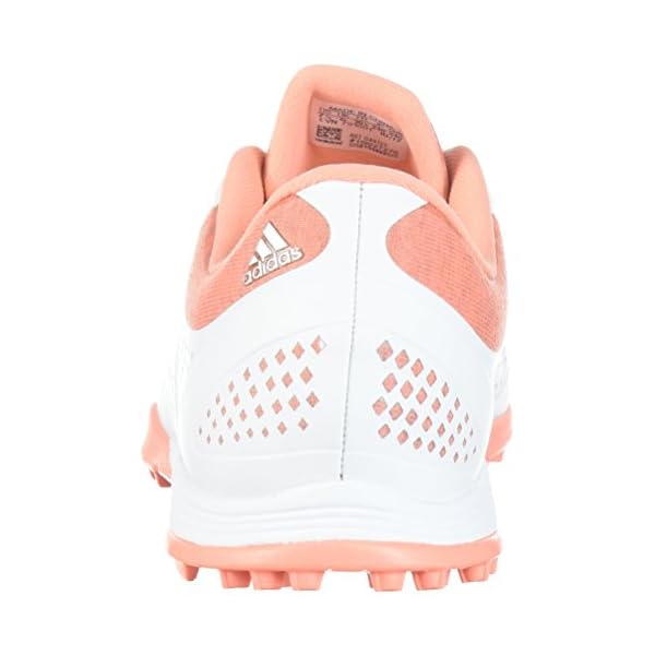 adidas-Womens-Adipure-Sport-Golf-Shoe adidas Women's Adipure Sport Golf Shoe, White/Aero Blue/Chalk Coral, 7 Medium US
