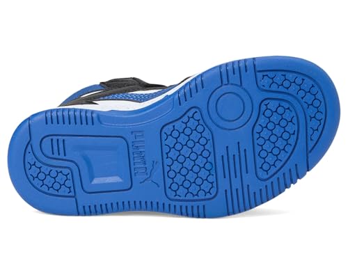 Image of PUMA Kids' Rebound Layup Mid Hook and Loop Sneakers