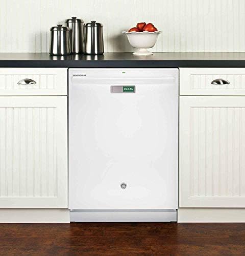 Premium Dishwasher Magnet Clean Dirty Sign, iRush Non-Scratching Backing / 3M Sticky Tab Adhesion, Sliding Indicator Works for Dishwashers, Reminder Tells Whether Dishes are Clean or Dirty - White