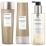 Goldwell Kerasilk Control Set - Shampoo 250ml + Conditioner 200ml + Gentle Hand Wash 250ml