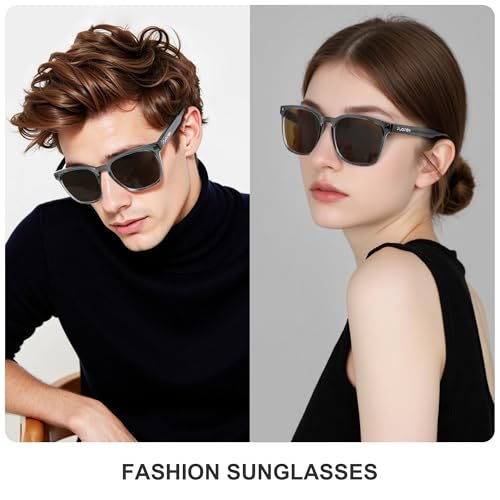 Unisex Modern Retro Style Square Polarized Sunglasses For Men Women Fashion Rectangular Shades 55mm3