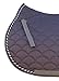 CHALLENGER Horse English Quilted Contoured All-Purpose Trail Saddle Pad Grey 7296GR