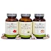 Herbal Roots Organic Men's Health Supplement Bundle, Saw Palmetto, 8 Blend Mushrooms, Hawthorn, Heart and Prostate Support