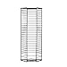 Atlantic Onyx 1209 35 CD Tower Matte Black Steel
