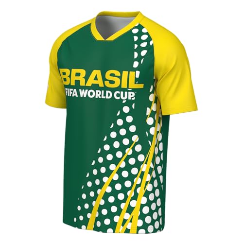 Image of Outerstuff FIFA World Cup 2026 Mens Short Sleeve Sublimated Soccer Fashion Top