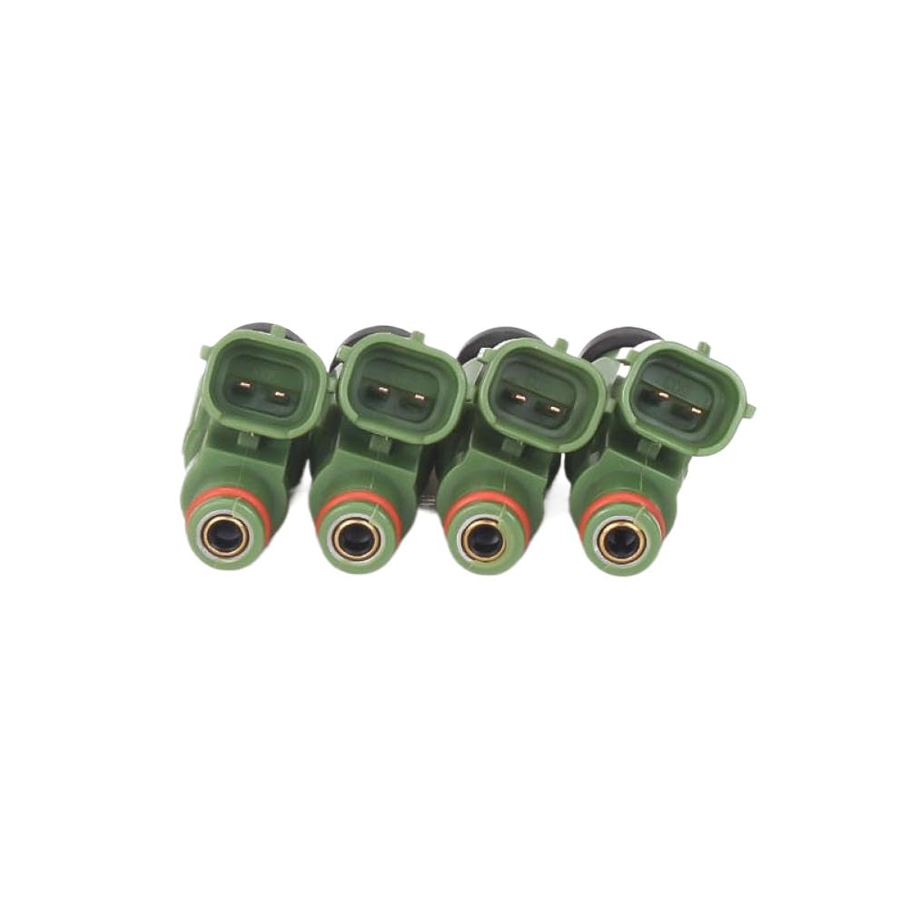 Ogbtkizp Onecolor 4Pcs Car Fuel Injector Nozzle Hdb250 Compatible With Mitsubishi Lancer 2004-2007 2.0L L4