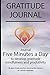 Produktbild Gratitude journal: Journal Five minutes a day to develop gratitude, mindfulness and productivity By Simple Live 6765
