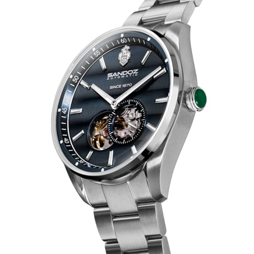Image of SANDOZ Bachelin Premium Cotes de Geneve Dial Automatic Watch for Men - SZWGL0001106