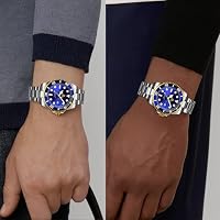 LN LENQIN Mens Watches Stainless Steel Waterproof Watch for Men — image 4
