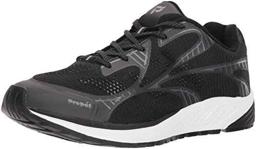 Image of Propet Mens One Lt Lace Up Sneakers Shoes Casual - Black