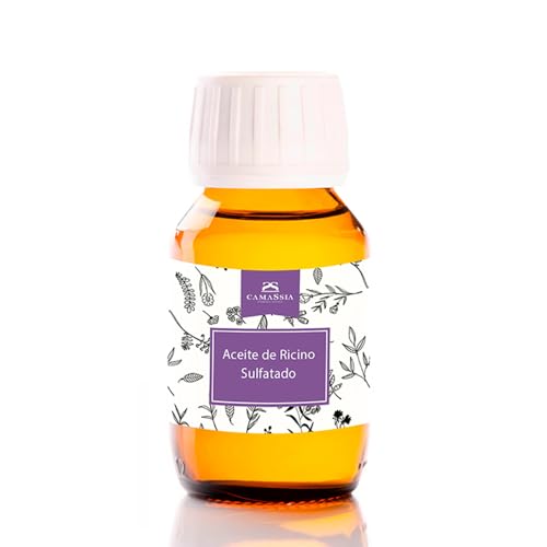Camassia Aceite de Ricino sulfatado | Ingredientes varios | Aceite rojo de Turquía para hacer aceites de baño y agua micelar | 250ml