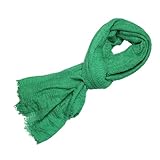 Poids : 100 grammes Chapeau-tendance Cheche froissé uni écharpe foulard 180 X 90 cm