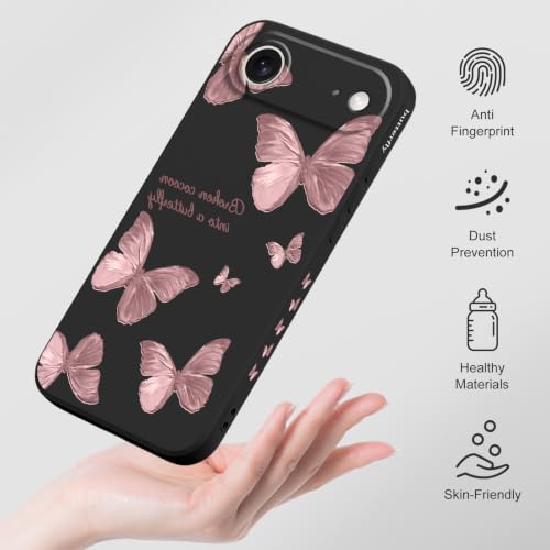 LEECG for iPhone 17 Air Case, Liquid Silicone with Floral Pattern Design by LEECG - Used condition - Image 3