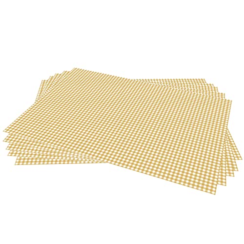 The Master Herbalist UNSCENTED & WIPE CLEAN Drawer Liners in a BARLEY GINGHAM Design, Perfect for Kitchen Drawers Shelves - Image 4
