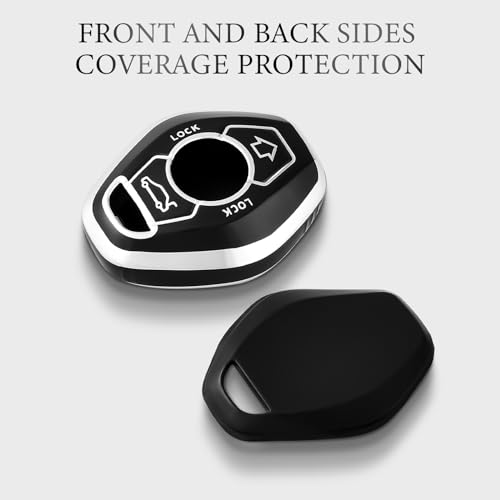Coque de clé BMW protège boîtier usé contre chutes pour modèles E46 E39 E53 X5
