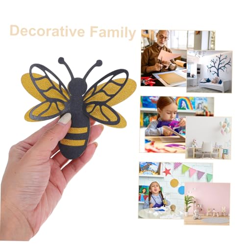 Vinilos Decorativos 3D Abejas Set de 12 para Pared miniatura 3