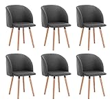 Material del asiento: tejido de lino suave, relleno de esponja de alta densidad, el asiento es muy flexible y cómodo.