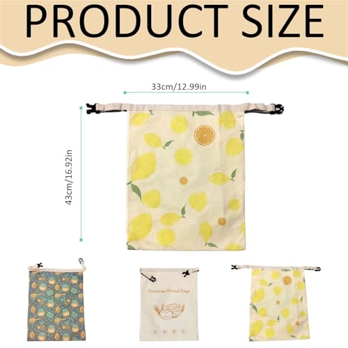 Bolsas de cera de abeja natural con forro protector de alta gama 4