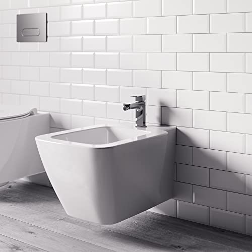 Ideal Standard A7118AA, grifo de bidé cromado con diseño funcional para baño 7