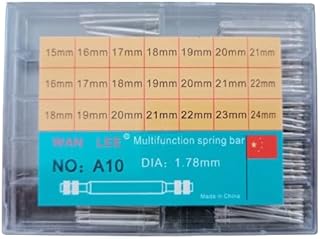مشابك سوار ساعة من ماي سوق ستور، دبوس لمنع الاحتكاك وقضبان ضغط ودبابيس ومشابك زنبركية وبراشيم طرفية، أداة إصلاح الساعات من 100 قطعة