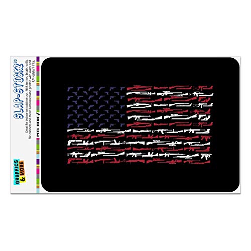 GRAPHICS & MORE American Gun Flag USA Second 2nd Amendment Home Business Office Sign