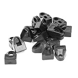 SHIYM-Pads, 2pcs / par de Retroceso Reductor 7.62x39 for AK 47 Buffer Almohadilla Encaja en la guía de Muelle recuperador Varilla de Cualquier Estilo Kalashnikov Arma Valmet (Color : Negro)