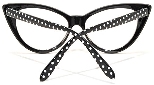 Fashion Vintage Wayfarer Cat Eye Smoke Lens Sunglasses Black Frame #TOP2