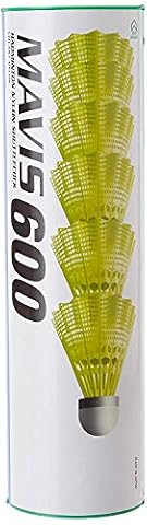 Yonex Mavis 600 Nylon Shuttlecock (Yellow Skirt, Made in Japan)