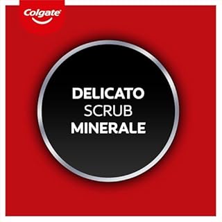 Colgate Dentifricio Sbiancante Max White Carbon 4 Confezioni da 75 ml I Dentifricio Minerale Delicato Al Carbone Attivo Per Denti Bianchil I Sbiancantemento denti I Bianco naturale