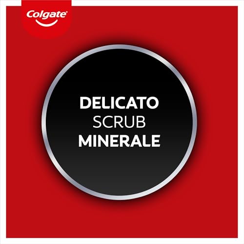 Colgate Dentifricio Sbiancante Max White Carbon 4 Confezioni da 75 ml I Dentifricio Minerale Delicato Al Carbone Attivo Per Denti Bianchil I Sbiancantemento denti I Bianco naturale - Immagine 2