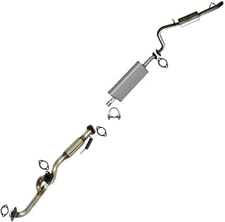 Northeastern Exhaust Stainless Steel Y-Pipe Muffler Resonator for Ford Escape 01-07, Mazda Tribute 01-06, Mercury Mariner 05-07 3.0L w/ Clamps & Gaskets