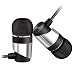 Senzer H1 Bass In Ear Headphones Noise Isolating Earbuds with Microphone/Remote for Apple iOS & Android