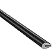 Trim-Lok Rubber Edge Trim – Fits 1/16” Edge, 1/2” Leg Length, 25’ Length, Black – Flexible Neoprene Edge Protector for Sharp/Rough Surfaces, Easy to Install for Cars, Boats, Machinery and More