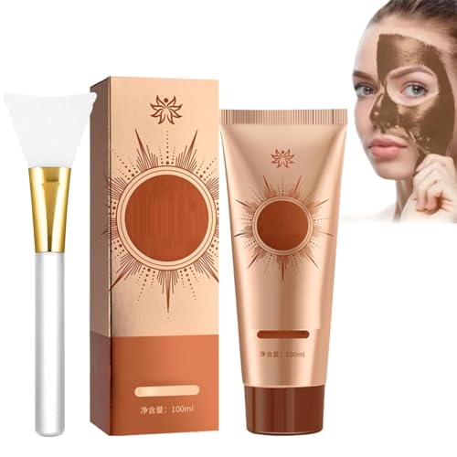 2025 Neu Aufhellende und Fleckenentfernende Gesichtsmaske, Herbal Spots Peel-Off-Gesichtsmaske, Anti-Falten-Peel-Off-Gesichtsmaske, Aufhellende und Verjüngende Sommersprossenmaske (1PCS)