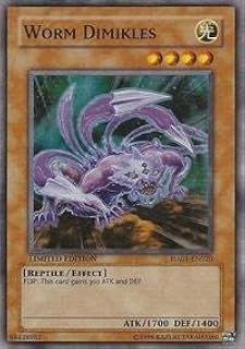 Worm Dimikles (HA01-EN020) - Hidden Arsenal - 1st Edition - Super Rare