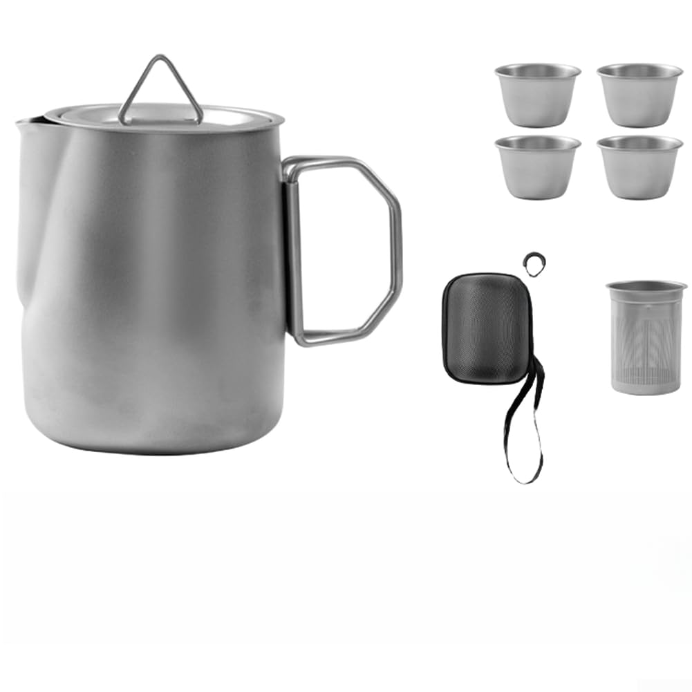 Juego de té portátil en acero 304 de alta resistencia para viaje